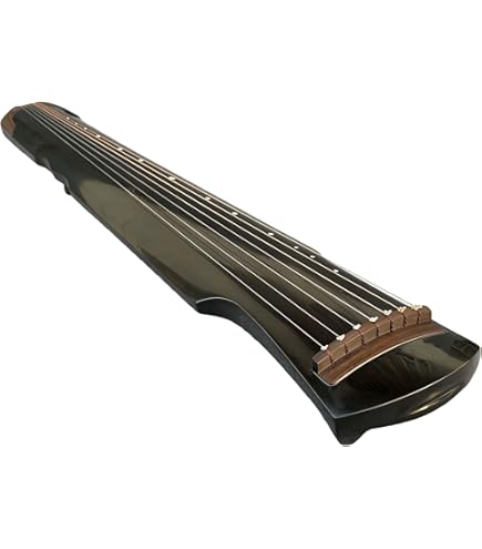 Amazon.com: TSTS 中國古琴中國古琴富希/中倪HunDun Style Lyre 7 弦